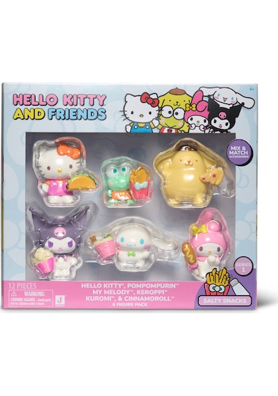 Hello Kitty 6 Li Figür Seti 5cm Hkt0143