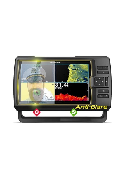 Garmin Striker Vivid 9sv Sonar Fishfinder İçin Ipg Anti-glare Parlama Önleyici Mat Ekran Koruyucu