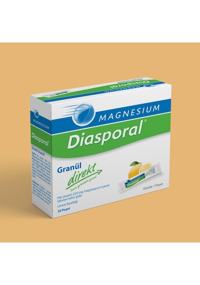 Magnesium Diasporal Direkt Granül 20 Poşet