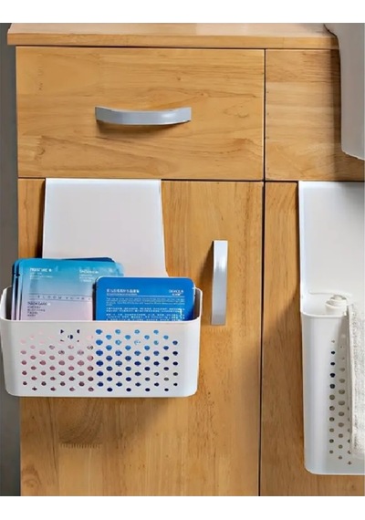 Beehome Askılı Dolap Organizer Plastik Beyaz Tr Diğer