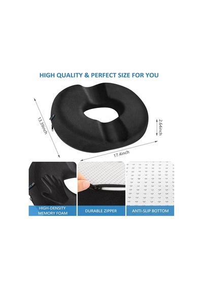 Kuyruk Kemiği Ağrısı Ve Hemoroid İçin Donut Yastığı, Kaymaz Donut Yastığı, Hemoroit, Cerrahi Ve Doğum Sonrası Rahatsızlığı Gidermeye Yardımcı Olur, Her İki Ev Ofis Koltuğu İçin Koltuk Minderleri İçin Çok Renkli Kuyruk Kemiği Ağrısı Ve Hemoroid İçin Donut Yastığı, Kaymaz Donut Yastığı, Hemoroit, Cerrahi Ve Doğum Sonrası Rahatsızlığı Gidermeye Yardımcı Olur, Her İki Ev Ofis Koltuğu İçin Koltuk Minderleri İçin Çok Renkli