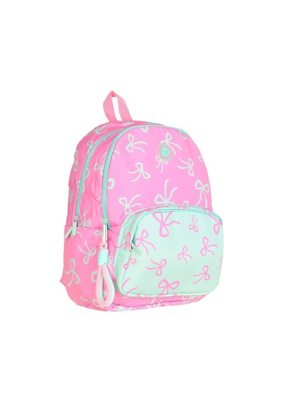 Kaukko Bow Sırt Çantası Mint-pink K1876