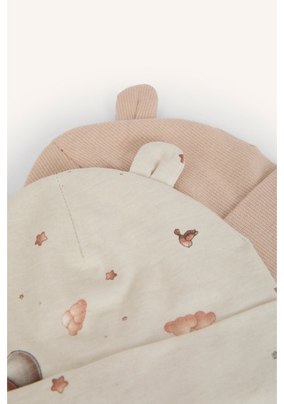 Defacto Desenli 2li Penye Bere Erkek Bebek I1059a526wnbg303 Bej-bg303