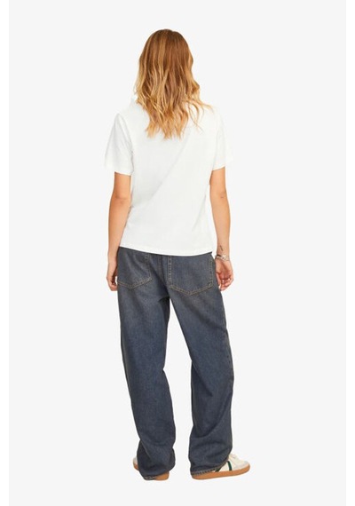 Jack & Jones Merle Reg Kadın Tişört BEYAZ