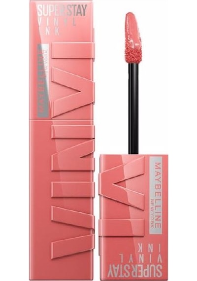 Maybelline New York Super Stay Vinyl Ink Likit Ruj 100 Charmed