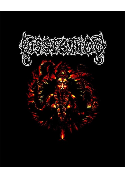 Zepplin Giyim Dissection Satan Quin Büyük Sırt Patch Yama Siyah