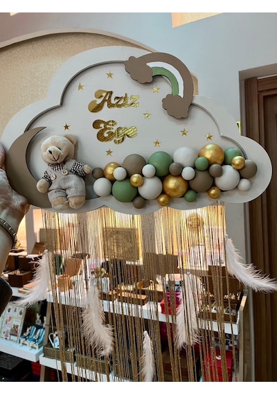 Bebek Odası Kapı Süsü-hastane Odası Bubble Kapı Süsü-balonlu Kapı Süsü