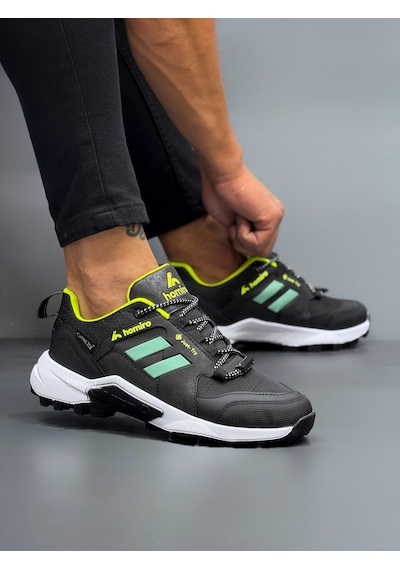 Homiro Unisex Su Geçirmez Poli Taban Spor Ayakkabı-siyah-yeşil Siyah - Yeşil Homiro Unisex Su Geçirmez Poli Taban Spor Ayakkabı-siyah-yeşil Siyah - Yeşil