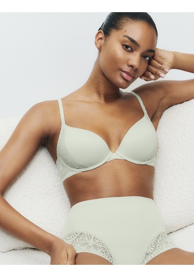 Marks & Spencer Body Soft:trade Mark: Wired T Shirt Sütyeni Yeşil