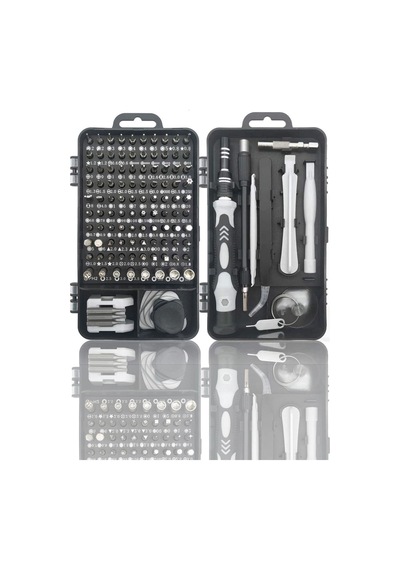 Ergonomik 115 Parça Hassas Tornavida Seti Manyetik Onarım Aracı