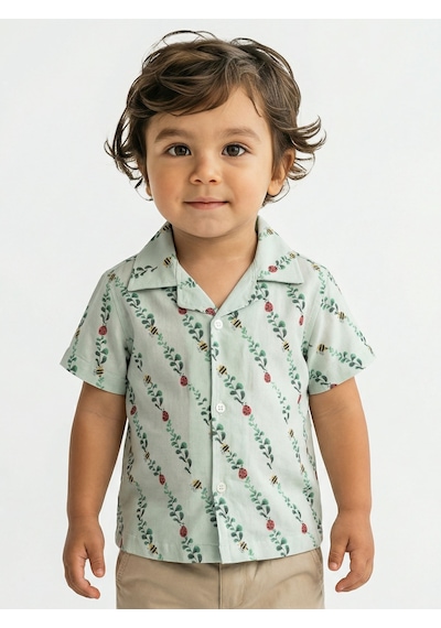Xo Kids Erkek Çocuk Gömlek 1-5 Yaş 8268 Çok Renkli