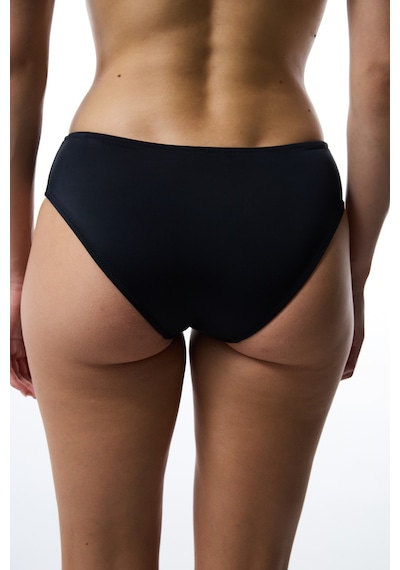 Penti Siyah Hipster Orta Bel Bikini Altı