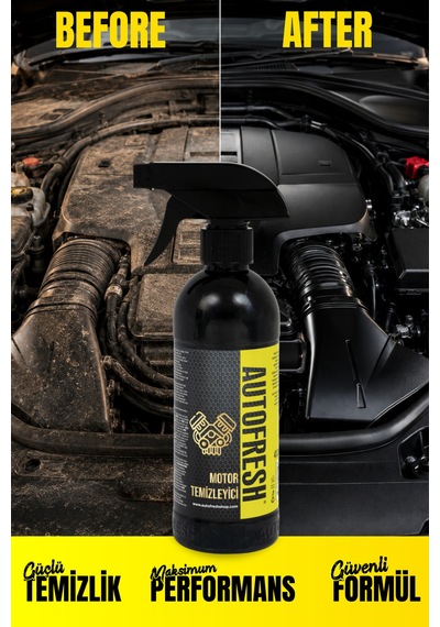 Autofresh Oto Susuz Motor Yağ Kir Temizleyici 410 Ml Süngerli