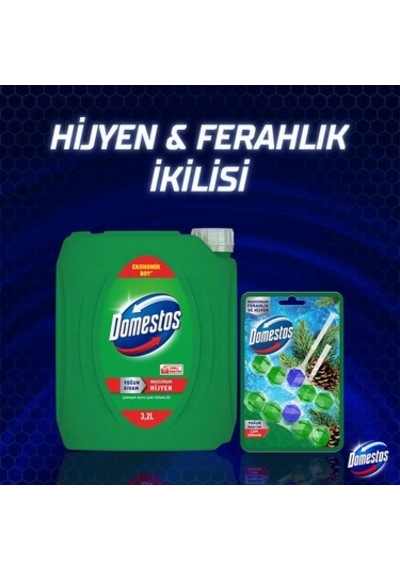 Yoğun Kıvamlı Çamaşır Suyu Çam Ferahlığı 3240 Ml 100'lü Set
