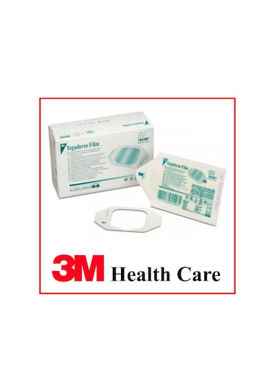 3M Tegaderm Film 1624W Su Geçirmez Örtü 6Cm X 7Cm - 10 Adet