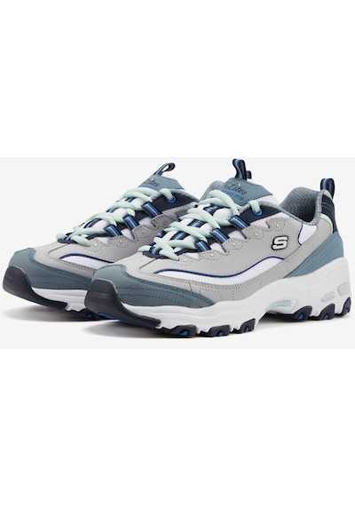 Skechers D'Lites - Cool Change Kadın Gri Sneakers 13143 Gybl Gri