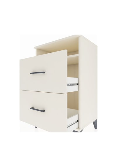 Hyperion Komodin Tek Raflı 2 Çekmeceli 60x44x96 Aytaşı-aytaşı Aytaşı