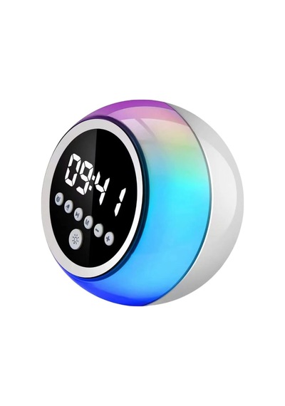 Çalar Saatli Bluetooth Hoparlör, Rgb Led Gece Lambası, Fm Radyo, Zamanlayıcı, Dokunmatik Ve Ayarlanabilir Işık, Usb Şarjlı Dijital Alarm Saati P12 Çalar Saatli Bluetooth Hoparlör, Rgb Led Gece Lambası, Fm Radyo, Zamanlayıcı, Dokunmatik Ve Ayarlanabilir Işık, Usb Şarjlı Dijital Alarm Saati P12
