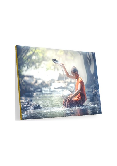 Cakasepetim Buddhist Çocuk Ahşap Mdf Tablo