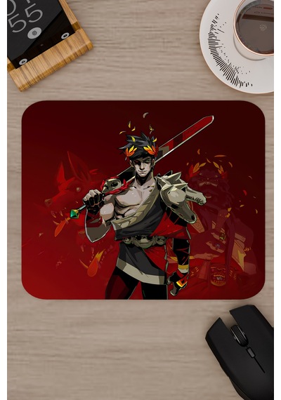 Hades Kaymaz Dikişli Kauçuk Oyuncu Mousepad V2 - 22x18 Gaming Mouse Pad Fare Altlığı