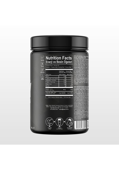 Whey Protein Tozu Çikolata Aromalı 500gr 20 Servis