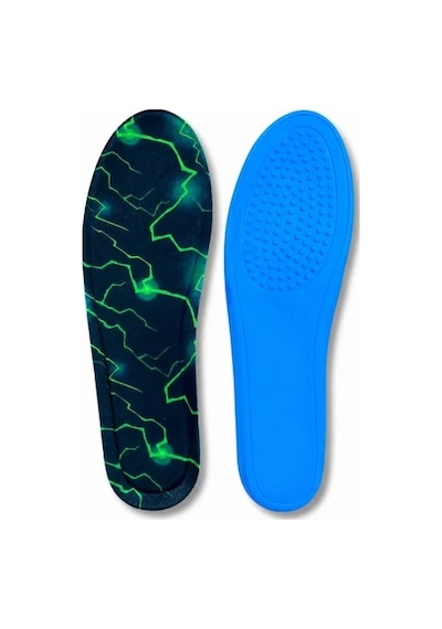 Black Flex Volt Storm Memory Foam Darbe Emici Digital Baskılı Hafızalı Erkek İç Tabanlık