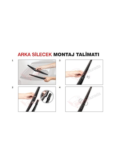 Renault Megane 3 Arka Silecek 2010-2014