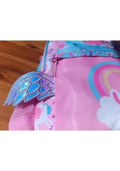 Vest İlkokul Çantası Turkuaz Pembe Unicorn