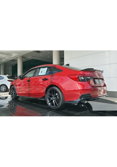 Honda Civic Fe1 2022 Rs Spoiler Parlak Siyah Boyalı