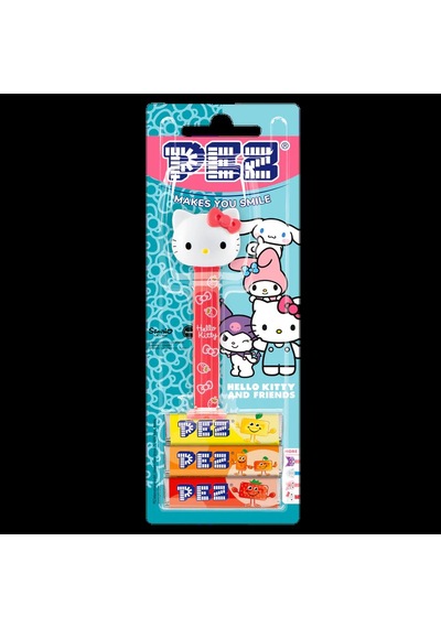 Pez Dispenser Hello Kitty Çilekli Şekerleme Makinesi Meyve Aromalı Şekerleme Makinesi Ve Şekerleme Yedekleri