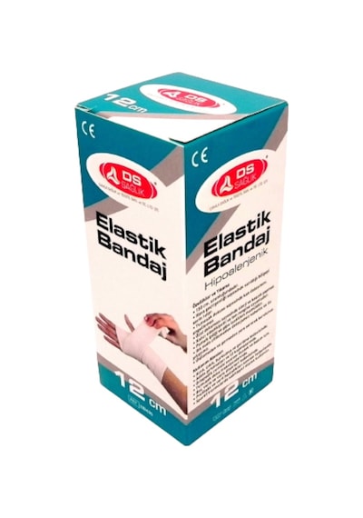 DS Damla Sağlık Elastik Bandaj Kutulu 12 x 150 CM
