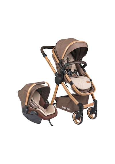 Tommybaby Safir 5'li Set Bebek Arabası Oyun Parkı Çanta Yatak