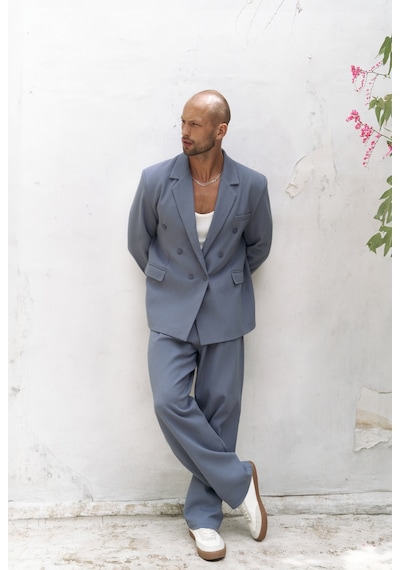 Mai Studios Co. Ayyubay İndigo Erkek Blazer Ceket İndigo