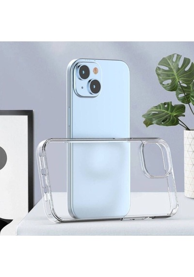 Apple Uyumlu iPhone 15 Plus Kılıf Zore Coss Kapak Renksiz