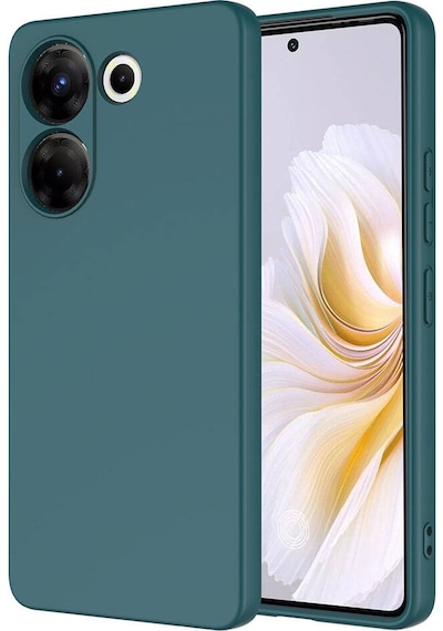 Ardemix Tecno Camon 20 Pro 4g Kılıf Mara Lansman Kapak - Koyu Yeşil Koyu Yeşil
