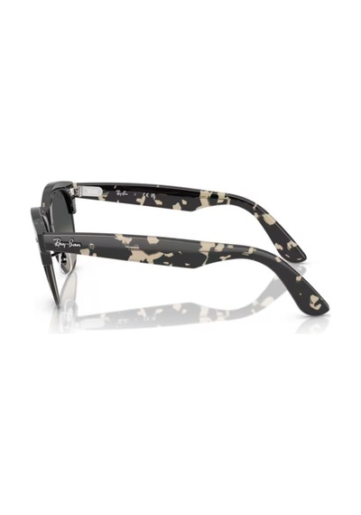 Ray-Ban Rb 2341 143371 54 Clubmaster Way Unisex Oval Gri Kırçıllı Kombine Güneş Gözlüğü Gri