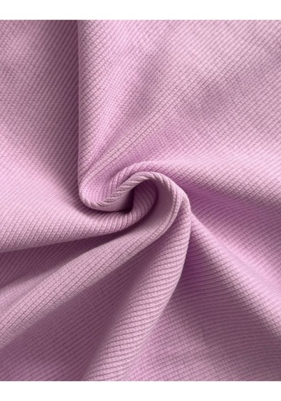 Alya Underwear Balıkçı Yaka Pamuklu Fitilli Kumaş Çocuk Kaşkorse Unisex Body LILA