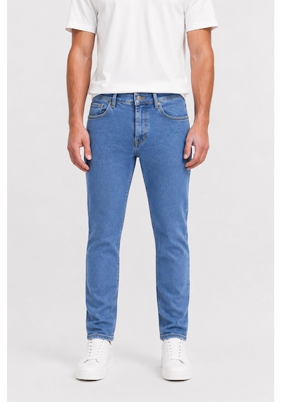 Classics Men Black Wood Erkek Slim Fit Jean Pantolon - 7690 Mavi