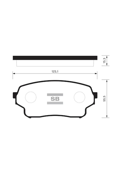 Sangsın Sp1583 Ön Fren Balata Suzukı Grand Vıtara 2.0l Rh Hdi Ja420wd Xl-7 Dizel 4x4 04-06 5520050j00-5520050j01-5520050j02 1 Takım