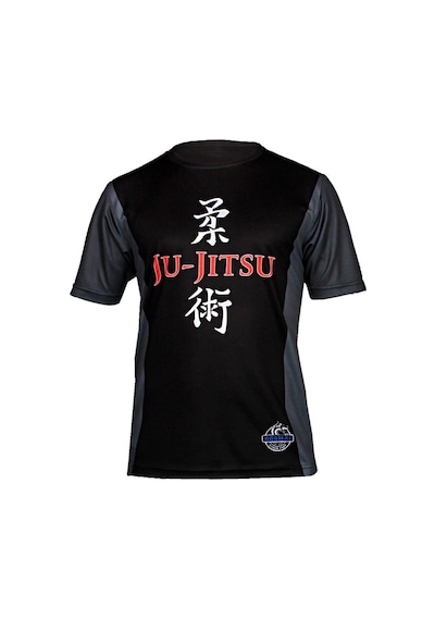 Dosmai Dijital Baskılı Jujitsu Bisiklet Yaka Spor T-shirt Jıt014