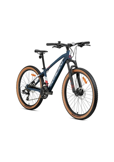 Kron Xc 100 29 Jant 15 Size Hidrolik Fren Mat Koyu Lacivert Koyu Kırmızı Lacivert - Kırmızı