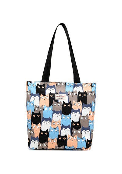 Printed Edition Askılı Omuz Çantası 0234 Blackpink Cat