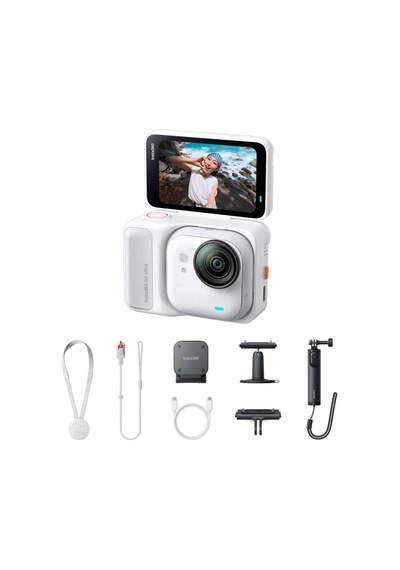 Insta360 Go Ultra Cretor Bundle Kamera, Beyaz