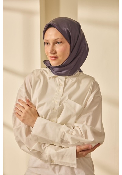 Silk Home Shiny Eşarp 75011-18 Koyu Mor, Lila