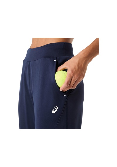 Asics Court Warm-up Pant Kadın Blue Eşofman Altı 2042a373-400 Mavi
