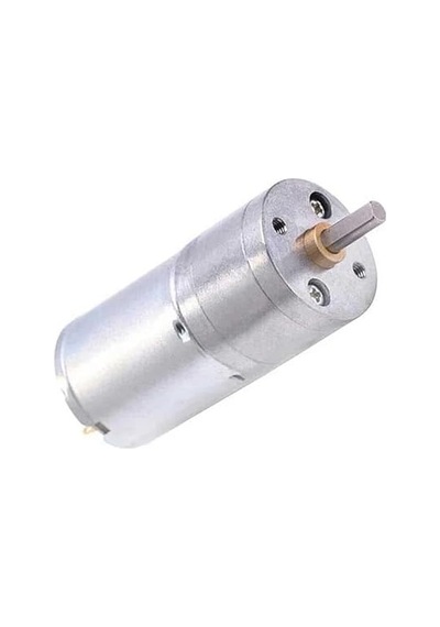 25mm 130 Rpm Redüktörlü Dc Motor
