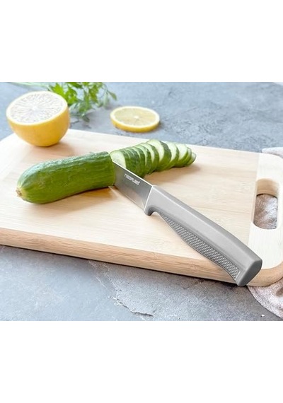 Microban Soyma Bıçağı 8cm, Gri D-neogpk008