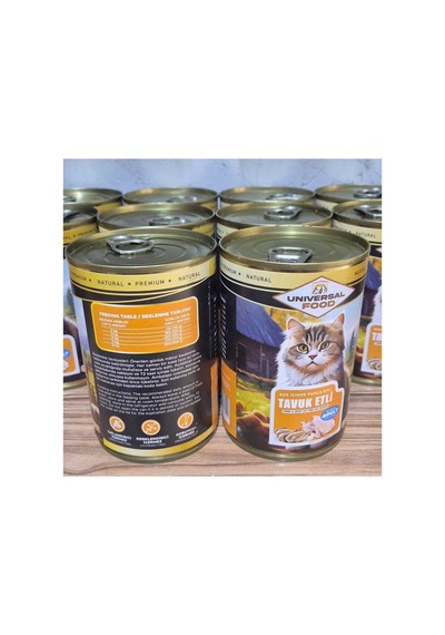 Parça Tavuk Etli Premıum Yetişkin Yaş Kedi Maması 2x400 Gr