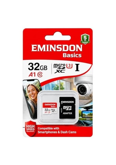 32gb Hafıza Kartı Mini Kamera Ev Araç Güvelik Kamerası Uyumlu Telefon Micro Sd Class10