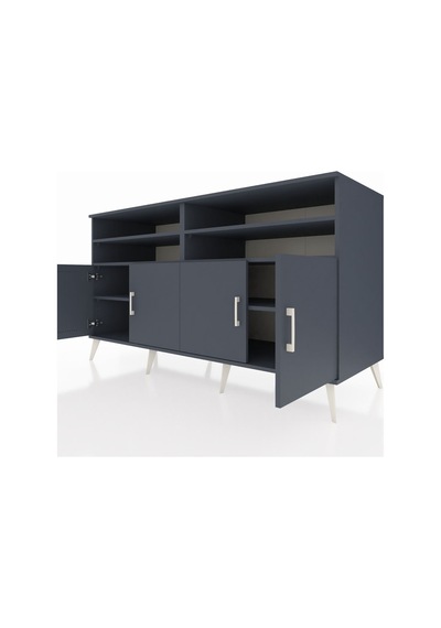 Kronos Konsol 6 Raflı 4 Kapaklı 176x59x99 Antrasit-antrasit Antrasit-antrasit Kronos Konsol 6 Raflı 4 Kapaklı 176x59x99 Antrasit-antrasit Antrasit-antrasit